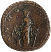 reverse of Antoninus Pius RIC III 756