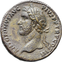 reverse of Antoninus Pius RIC III 607C