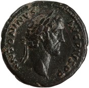 obverse of Antoninus Pius RIC III 569A