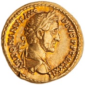 obverse of Antoninus Pius RIC III 289C