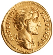 obverse of Antoninus Pius RIC III 121A