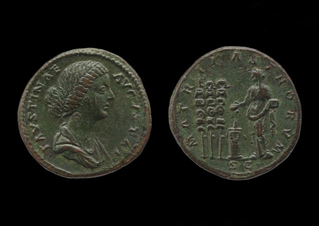 obverse of Marcus Aurelius RIC III 1660