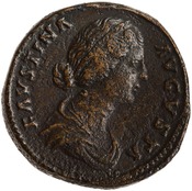 obverse of Marcus Aurelius RIC III 1654
