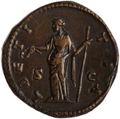 reverse of Marcus Aurelius RIC III 1654