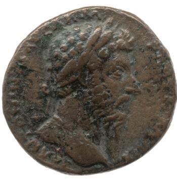 obverse of Marcus Aurelius RIC III 953
