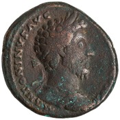 obverse of Marcus Aurelius RIC III 921