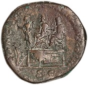 reverse of Marcus Aurelius RIC III 917