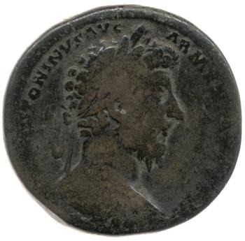 obverse of Marcus Aurelius RIC III 905