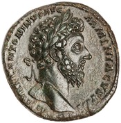 obverse of Marcus Aurelius RIC III 901
