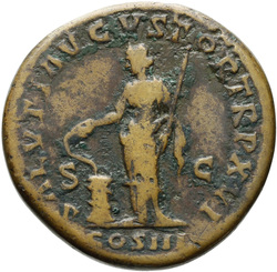 reverse of Marcus Aurelius RIC III 834