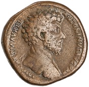obverse of Marcus Aurelius RIC III 796