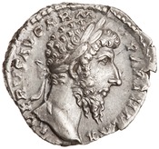 obverse of Marcus Aurelius RIC III 595