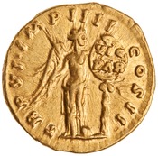 reverse of Marcus Aurelius RIC III 565