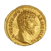 obverse of Marcus Aurelius RIC III 512