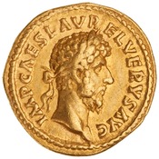obverse of Marcus Aurelius RIC III 451