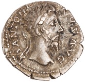 obverse of Marcus Aurelius RIC III 421