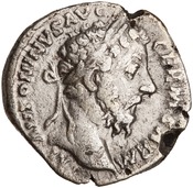 obverse of Marcus Aurelius RIC III 334
