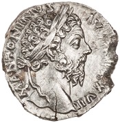 obverse of Marcus Aurelius RIC III 285