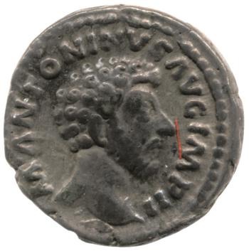 obverse of Marcus Aurelius RIC III 95