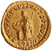 reverse of Marcus Aurelius RIC III 77