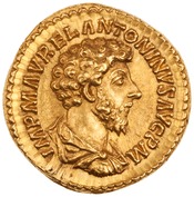 obverse of Marcus Aurelius RIC III 56