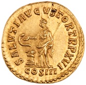 reverse of Marcus Aurelius RIC III 56