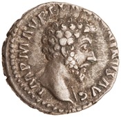obverse of Marcus Aurelius RIC III 40