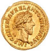 obverse of Marcus Aurelius RIC III 10