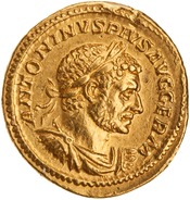 obverse of Caracalla RIC IV 265F_AUREUS