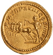 reverse of Caracalla RIC IV 265F_AUREUS
