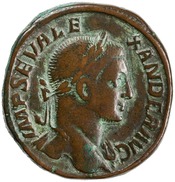 obverse of Severus Alexander RIC IV 518