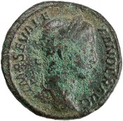 obverse of Severus Alexander RIC IV 498A