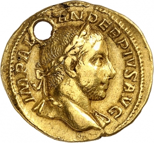 obverse of Severus Alexander RIC IV 249B