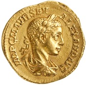 obverse of Severus Alexander RIC IV 177