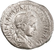 obverse of Severus Alexander RIC IV 165C