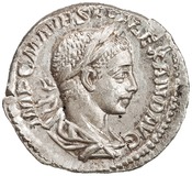 obverse of Severus Alexander RIC IV 160C