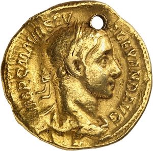 obverse of Severus Alexander RIC IV 54