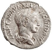 obverse of Severus Alexander RIC IV 40