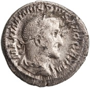 obverse of Maximinus I RIC IV 5_DENARIUS