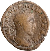 obverse of Philip I RIC IV 192A