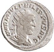 obverse of Philip I RIC IV 78