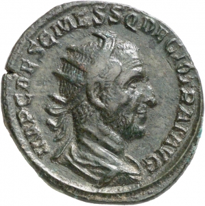 obverse of Trajan Decius RIC IV 105C