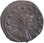 obverse of Gallienus RIC V 608F