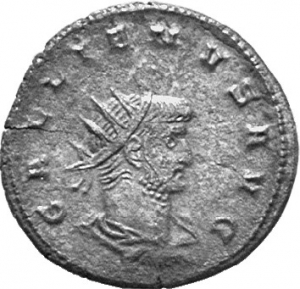 obverse of Gallienus RIC V 555