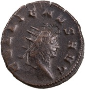 obverse of Gallienus RIC V 495