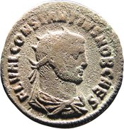 obverse of Diocletian RIC V 673