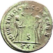 reverse of Diocletian RIC V 673