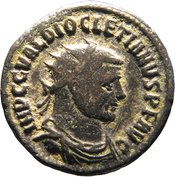 obverse of Diocletian RIC V 323