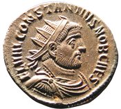obverse of Maximian RIC V 669