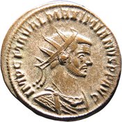 obverse of Maximian RIC V 557